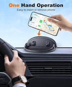 Beeasy Car Phone Holder, Dashboard Phone Holder for Car Anti-Slip Silicone Car Pad Phone Mount, Hands Free Phone Stand Compatible with iPhone, Samsung, Android Smartphones, GPS Navigation Devices