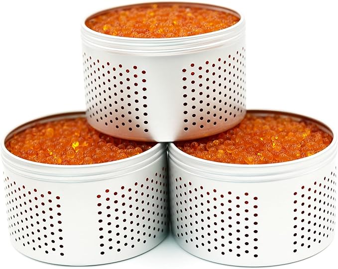 Gun Safe Dehumidifier 200g - Small Silica Gel Desiccant Canister, Moisture Absorber for Gun Cabinets & Safes, Protect 80