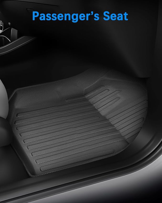 Floor Mats Cargo Liner for Honda Fit 2009-2013 All Weather Protector Heavy Duty TPE Waterproof Anti-Slip Tech Trunk Mats for Honda Fit 2009 2010 2011 2012 2013 Car Accessories