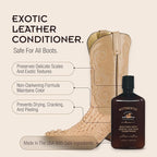 Griffin Leather Boot Conditioner, 8 oz – Deep Conditioning & Moisturizing Formula – Non-Greasy Leather Conditioner for Boots