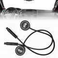 MACHSWON Car Blind Spot Radar Detection System Warning Light, A Pair Of 5V Vehicle Blind Spot Monitoring Parallel Auxiliary L