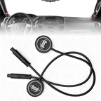MACHSWON Car Blind Spot Radar Detection System Warning Light, A Pair Of 5V Vehicle Blind Spot Monitoring Parallel Auxiliary L
