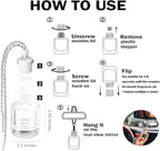 C Classy Car Air Freshener Hanging 2 Pack, M.y W.ay & The One Hotel Essential Oil Diffuser for Cars, Long-Lasting Fragrance, 