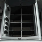 Vehicle OCD - Center Console Organizer for Ford F150 (2004-2014) (Column Shift w/Bucket Seats Only) - Made in USA - SLX104