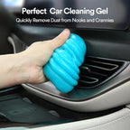 PULIDIKI Car Cleaning Gel Blue and Car Cleaning Putty Orange Bundle