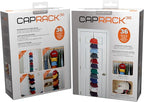 Perfect Curve Cap Rack System 36 – Baseball Cap Organizer (12 clips hold up to 36 caps,Black)