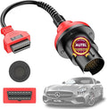Autel Original BENZ-38 PIN Adapter, 38 Pin Male to 16 Pin Female OBDII Connector Compatible with Mercedes-Benz Pre-2001, Work