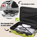 Oudain Packing Cubes Kids and Baby Travel Organizer Pouches Suitcases and Luggage Travel Accessories for Boys and Girls Summe