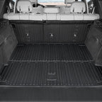 Floor Mats for BMW X5 G05 2019-2026, All Weather Floor Mats Trunk Cargo Liner with Backrest Protectors and Door Sill Guards Accessories, Full Coverage Set (Only Fit 5 Seats)