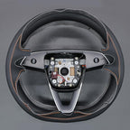 MEWANT DIY Stitching 3D Style Steering Wheel Cover Wrap for Tesla Model 3 Highland 2023-2025/Model Y 2025 Highland for Tesla Model 3/Model Y Accessories(3D Style)