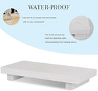 zoocatia Small Wood Tray Pedestal Stand Farmhouse Bathroom Decor Decorative Wooden Riser Kitchen Soap Dish Holder for Vanity,