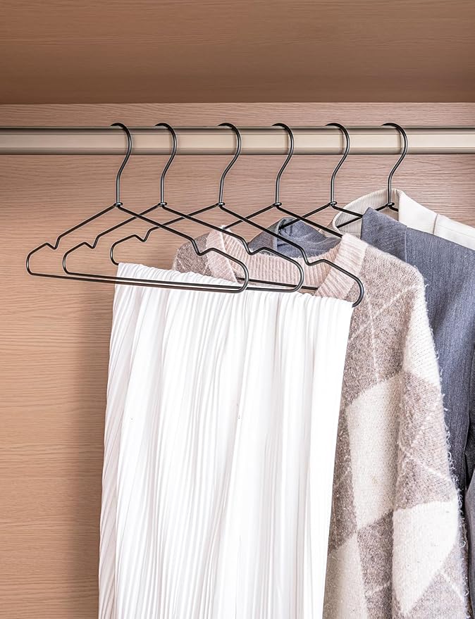 Under Bed Storage with Wire Hangers