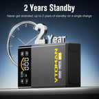 VTOMAN X3 Jump Starter with Air Compressor, 3500A Portable Car Battery Jumper Starter (9L Gas/8.5L Diesel Engines) with