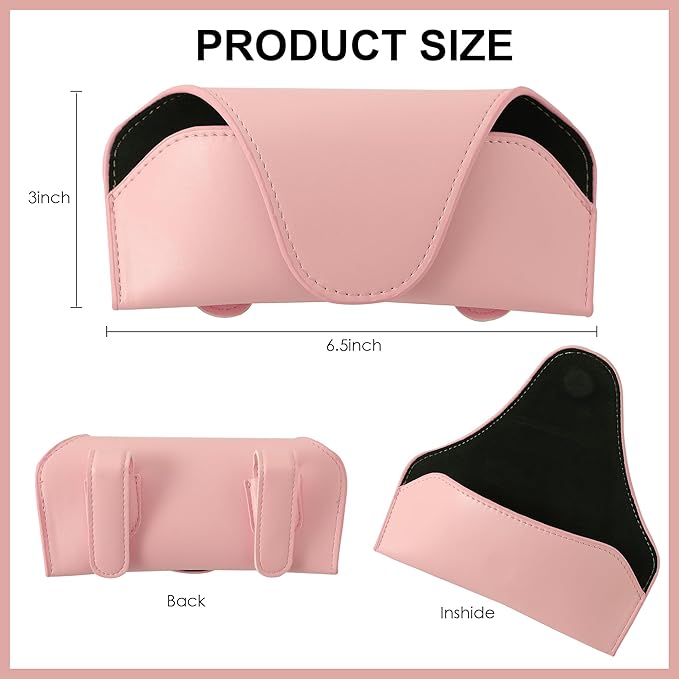 Sunglass Holder for Car Visor, Car Sunglasses Holder Eyeglasses Holder for Visor Accessories