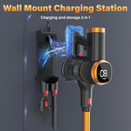 Tikom V500 Cordless Vacuum Cleaner for Home, 40000Pa/450W Stick Vacuum with LED Touch Screen, Charging Wall Dock, Anti-Tangle