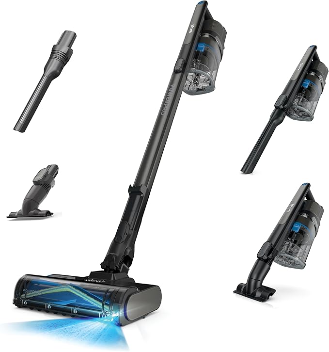 Shark PowerPro Reveal Plus Cordless Vacuum, FloorDetect & Dirt-Reveal Technology, HEPA Filter, Carpet & Hard Floor, Rechargea