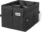 DNA Motoring Trunk Organizer for Car, 60L Large Capacity Foldable Trunk Organizer, Multi Compartment Car Trunk Organizer