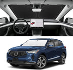 Custom Fit Windshield Sun Shade for Acura RDX 2013-2026, Blocks UV & Heat, Front Window Sunshade Accessories, Easy Fold & Store Keep Your Car Cooler