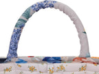 Boho Fabric Storage Basket, Large Capacity Laundry Basket, 12.2'' x 10.23'' x 10.23'' Collapsible Laundry Hamper with Easy Ca