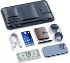 Sun Visor Organizer, Multi-Pocket Sun Visor Organizer for Car, SUV and Truck, Sun Visor Glasses Holder Card Holder Driver License Registration Pen Cell Phone Bill Ticket Key Document Holder1