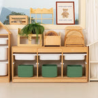 OIAHOMY 9”x9”x7” Storage Cubes, Cotton Rope Woven Baskets for Organizing, Cube Storage Bin, Small Gift Basket for Shelf, 3-Pa