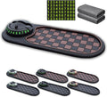 RJDJ Multifunctional Car Anti-Slip Mat, 360° Rotatable 4-in-1 Mobile Phone Stand On-Board Anti-Slip Pad, Car Dashboard Suppor