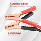 NOONE Jumper Cables for Car Battery, Heavy Duty Automotive Booster Cables for Jump Starting Dead or Weak Batteries (10-Feet (10-Gauge)