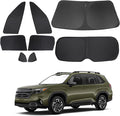 TINGLU Window Shades for Subaru Forester 2025 2026 Accessories Car Side Full Windows Rear Triangular Windshield Sun Shade Sun UV Rays & Privacy Protection for Camping 8PCS