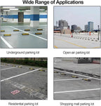 Garage Parking Aid Heavy Duty Rubber Parking Guide Premium Quality Durable Parking Stopper for Garage, Car Parking Accessories