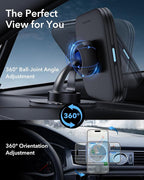 ESR for MagSafe Car Mount Charger,15W Magnetic Wireless Car Charger, for MagSafe Car Charging, Air Vent Dashboard Phone Holder Mount for iPhone Air 17 Pro Max 16 15 14 13 12, Galaxy S25, Fast Charging