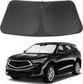 Front Windshield Sun Shade Foldable Car Front Window Sun Shade Windshield Shade Custom Fit for 2019-2025 2026 Acura RDX Block UV Rays Car Accessories Heat Keep Cooler