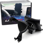 iJDMTOY Dashboard Direct Clip-On Mount Phone Gravity Holder Compatible with Toyota 2021-up Sienna Van (Won't Occupy Air Vent Opening)