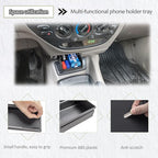 JDMCAR Center Console Organizer for 2000-2006 Toyota Tundra / 2001-2007 Sequoia, OEM 74102-0C010-E0 Replacement, ABS Storage Tray with Non-Slip Silicone Mat, Phone & Small Items Holder