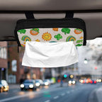 Car Tissue Holder Car Visor Organizer Tissue Box Holder for Car Sun Visor Organizer with Car Vehicle Accessories Essentials Interior for Women Men Light Leprechaun Clovers St.Patrick Rainbows