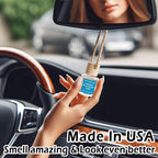 C Classy Car Air Freshener Hanging 2 Pack, Cabana Hotel Scent Essential Oil Diffuser for Cars, Long-Lasting Fragrance,Cute Ca