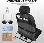 CAR PASS Thick Foam 3D Air Mesh Leather Car Seat Covers Front Seats Only, Breathable Premuim Leather Two Front Seat Cover, Ai