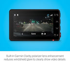 Garmin Dash Cam™ X210, Compact 1440p HD Dash Cam with a 140-degree Field of View, Built in Clarity™ Polarizer, Voice Controll