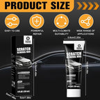 2Pcs Car Scratch Remover Wax, Universal Premium Polishing Compound for Deep Scratches, with two Sponge, Scratch Removal Wax(120 ML)