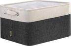 BALEINE 1 Pack Fabric Closet Storage Bins for Shelves, Linen Closet Organizers and Storage, Decorative Baskets for Organizing