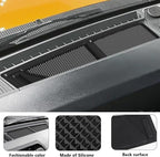 auovo Dash Cover Tray Fit for Ford Bronco Accessories 2026 2025 2021 2022 2023 2024 Anti-Slip Silicone Dashboard Compartments