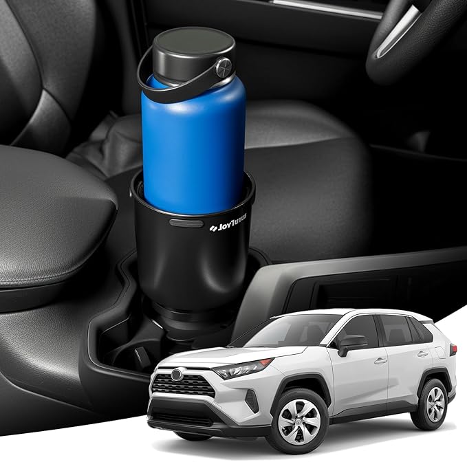 JOYTUTUS Car Cup Holder Expander Compatible with Toyota RAV4 2025 2024 2023 2022 2021 2020 2019,Compatible with Yeti Ramblers