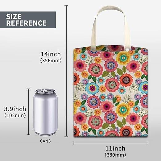 Car Trash Can, Cute Car Trash Bag, Hanging Car Organizer and Storage Bag, Trash Bin for Car Accessories, Vehicle, Travelling, Camping Cute Colorful Flowers