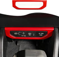 Center Console Switch Cover,for Kia K4 2024 2025 2026, Door Panel Cover,USB Panel Cover,Charging Port USB Hole Protective Cover - Wine Red Protective Accessories
