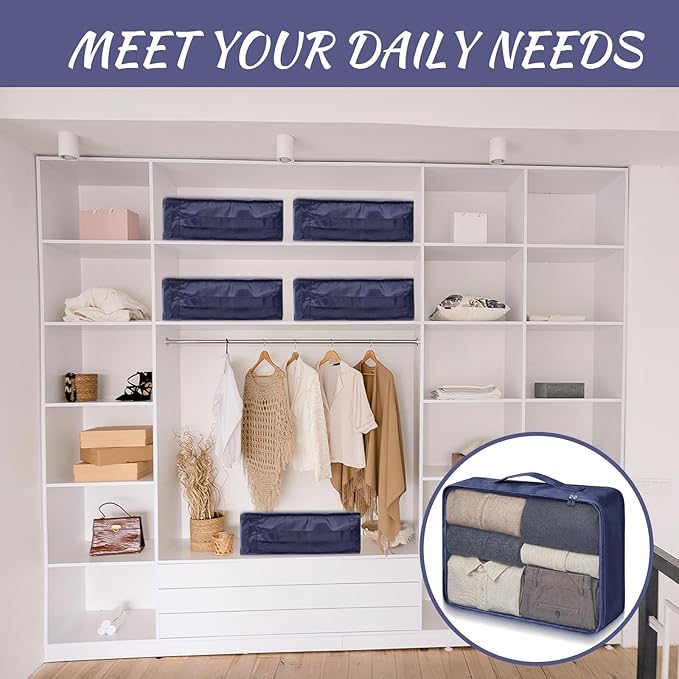 Silkfly 8 Pcs XL Packing Cube for Travel Luggage Organizer Suitcase High Capacity Large Packing Bag Bulk Reusable Mesh Travel