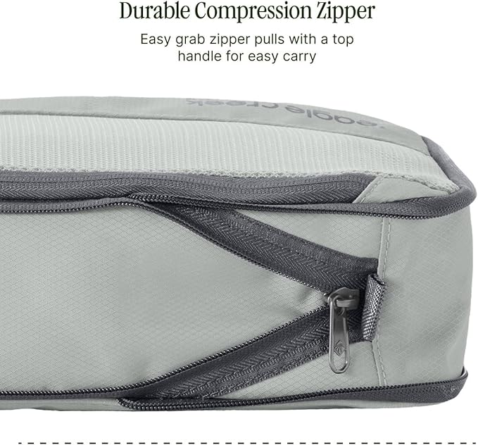 Eagle Creek Pack-It Specter Compression Packing Cubes - Durable, Ultra-Lightweight and Water-Resistant Ripstop Fabric Suitcas
