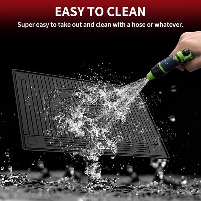 LASFIT Cargo Mat for Mercedes Benz G Class G550 / G580 / G63 AMG SUV 2026 2025 2024 2023 2022 2021 2020 2019, All Weather TPE Custom Fit Cargo Liner for G Class Trunk Mat, Black