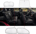 KMF 6pcs Thicken Sun Shades for Chevy Blazer(Not EV) Accessories 2019-2026, Car Window Covers for Windshield Side Rear, UV Block and Blackout Privacy for Camping Outdoor