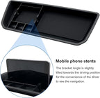 Center Console Organizer fit for VW Atlas and Cross Sport 2018 2019 2020 2021 2022 2023 Interior Storage Box Accessories (Not fit for 2024)