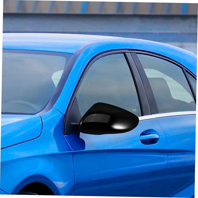 Ciieeo Car Rear View Mirror Cover Right Side Auto Mirror Cap for and More Stylish Replacement for Enhanced Vehicle Aesthetics