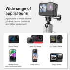 PULUZ Car Suction Cup Mount 360° Rotation Windshield & Window Camera Bracket for GoPro Hero 11 10 9 8 7 Insta360 X3 DJI Action Camera Accessories with Phone Holder with 1/4 Thread